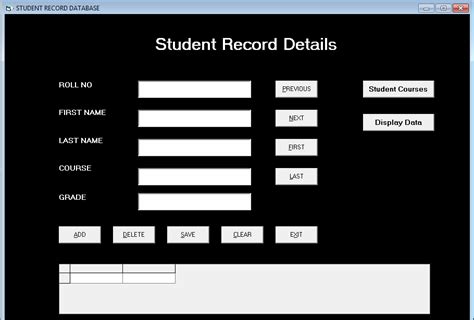 SWORDS (Student Web Organized Records and Data Systems) .